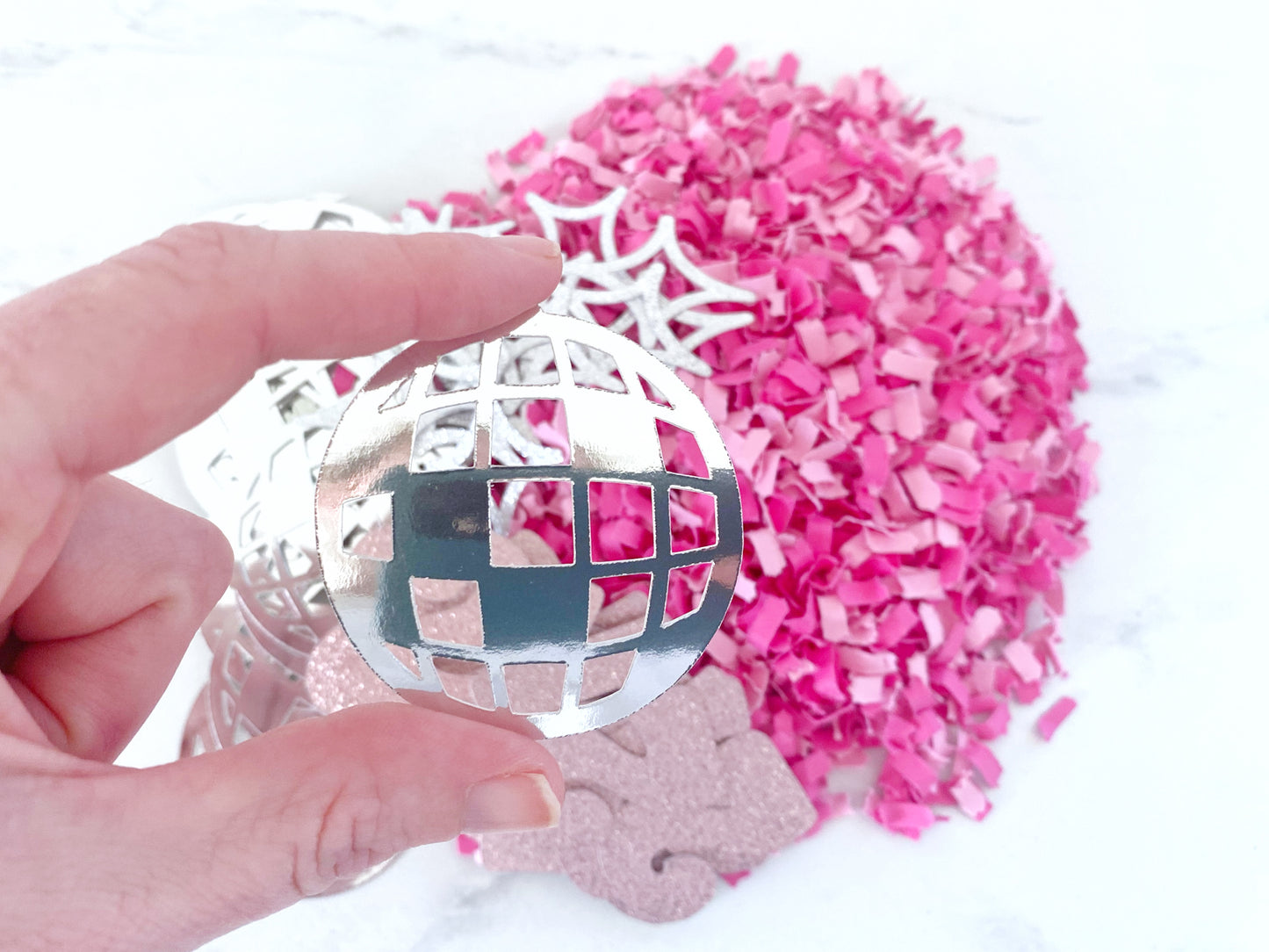 Disco Ball Confetti with Shreds