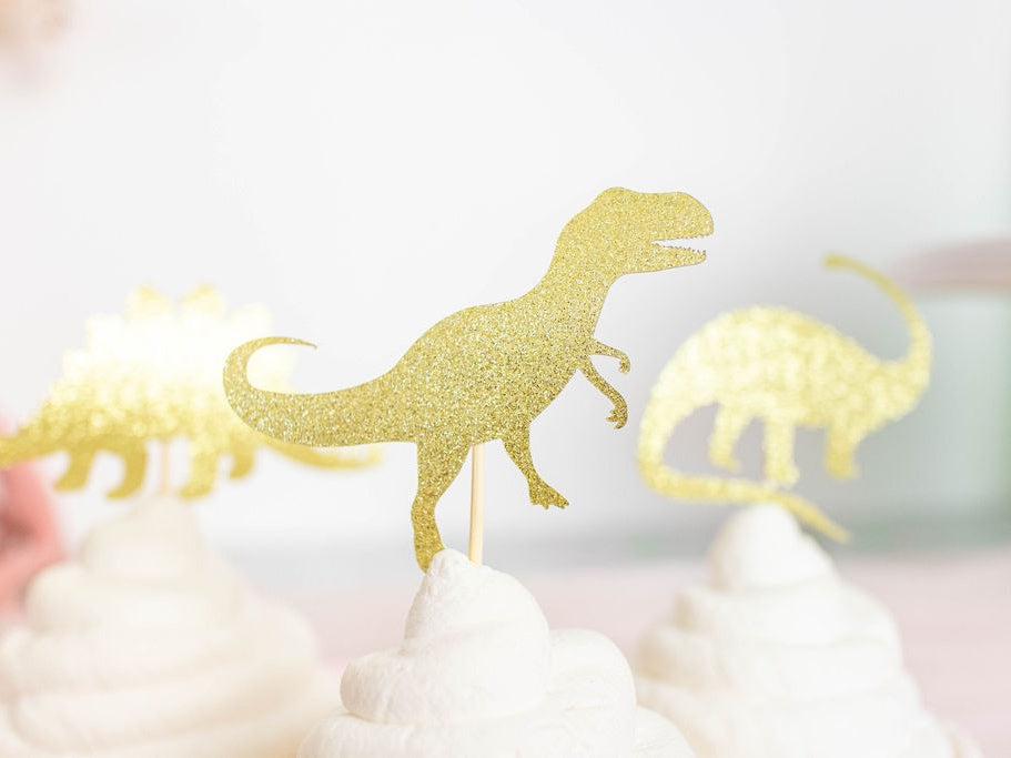 Dinosaur Cupcake Toppers