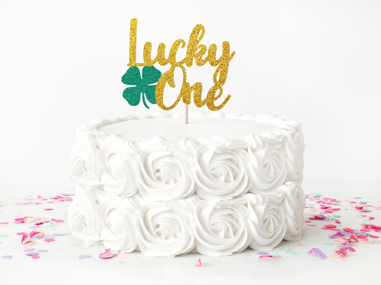 Lucky One Cake Topper