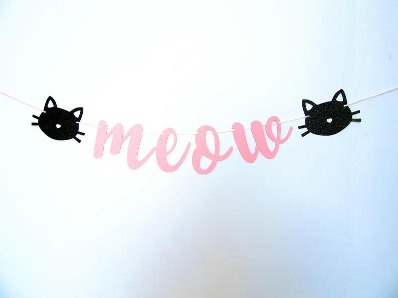 Cat & Meow Banner Set