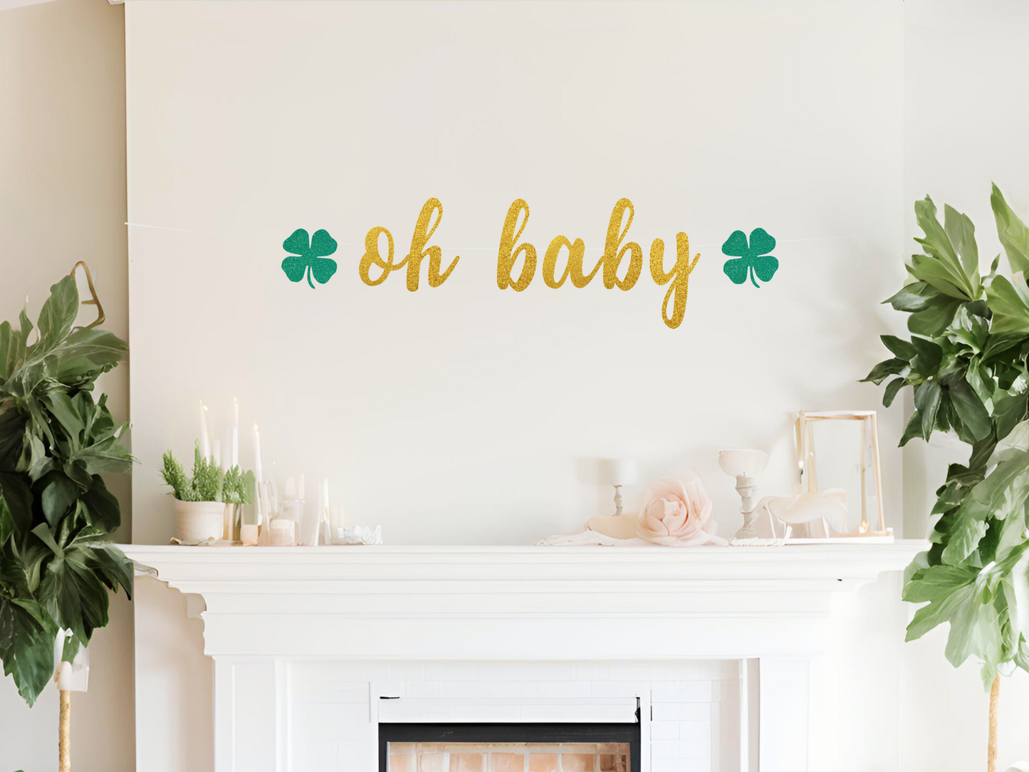 Oh Baby St. Patricks Banner