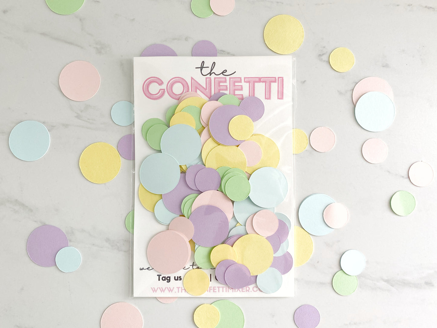 Pastel Rainbow Confetti