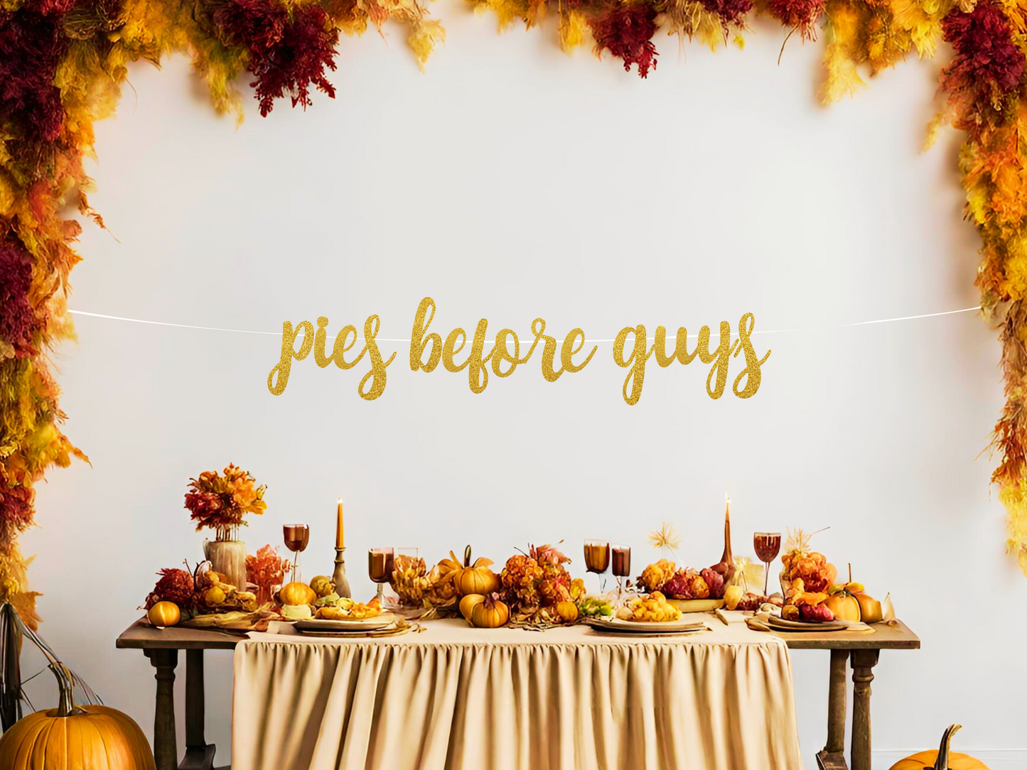 Pies Before Guys Banner