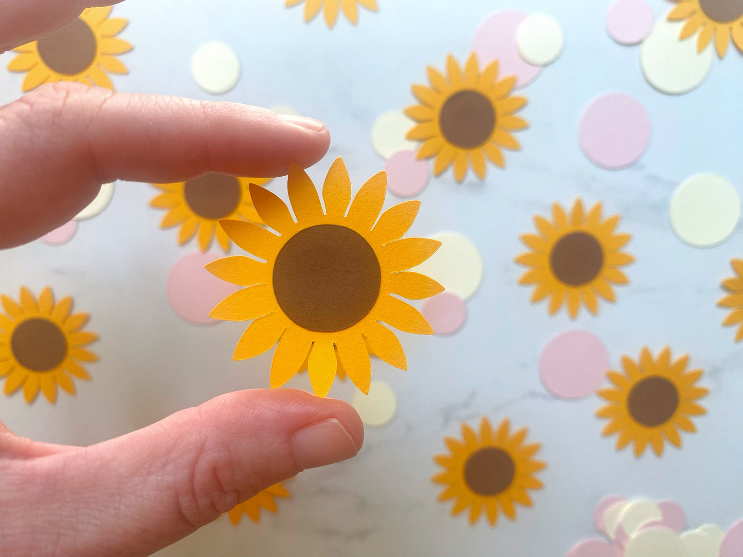 Sunflower Cake Topper - Custom to ANY age