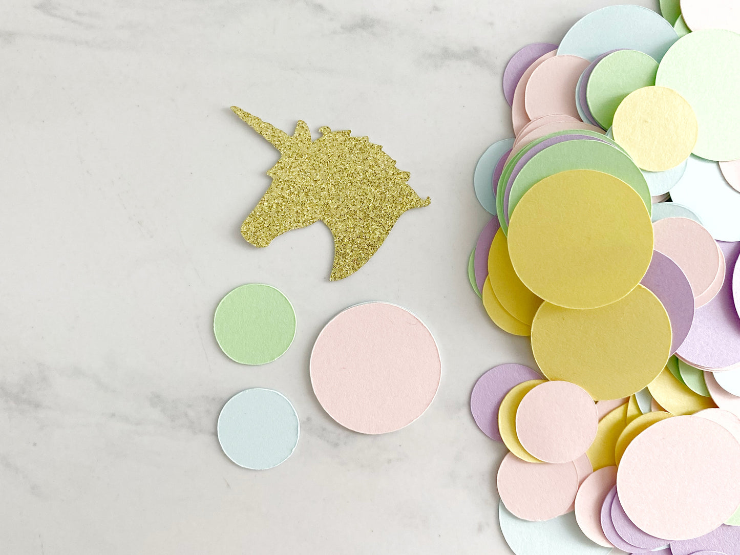 Pastel Unicorn Confetti