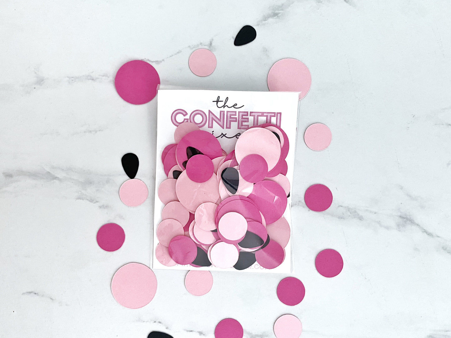 Watermelon Confetti - Light Pink & Dark Pink