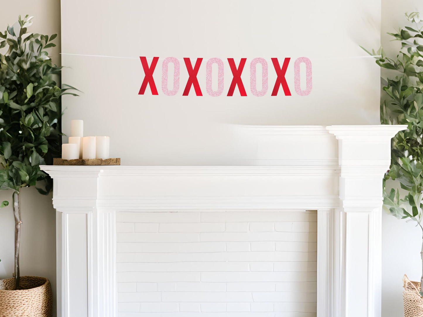 XOXO Valentines Day + Galentines Day Banner