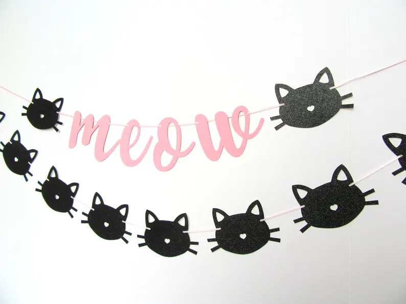 Cat & Meow Banner Set